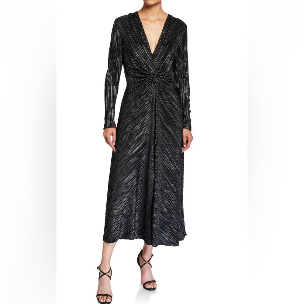ROTATE by Birger Christensen - midi evening dress - size 10